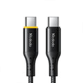 Kabloya şarjkirina bilez a USB-C bo USB-C ya Mcdodo PD 100W 1.2m - 1.2m dirêj PD USB-C bo USB-C kabloya şarjkirina bilez a PD ji Mcdodo