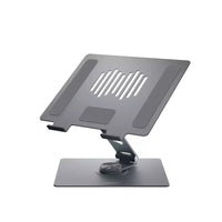 حامل لابتوب موماكس الدوار والقابل للطي دعم حتى 17 بوصة | Momax Foldable & Rotatable Laptop Stand, Supports up to 17″