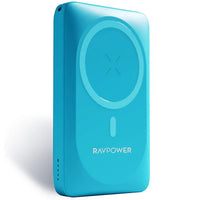 باور بانك راف باور المغناطيسي بسعة 10,000 مللي امبير | RAVPOWER 10000mAh Magsafe Magnetic Wireless Power Bank