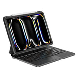 ماجيك كيبورد ويوو MK-003 لايباد برو 11 انش 2024 مع اضاءة خلفية ولوحة لمس - اسود | WiWU Magic Keyboard MK-003 for iPad Pro 11 inch 2024 - Black