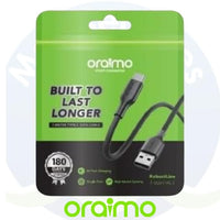 Oraimo RobustLine OCD-114C USB-A to USB-C Cable Black - Detail