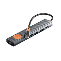 WiWU Wi-HB007 USB-C hub - ports detail
