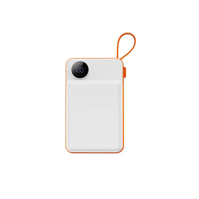 Bankeya Hêzê ya WiWU Wi-P007 CORE 22.5W 10,000mAh bi Kabloya Çêkirî - Bankeya Hêzê ya WiWU Core 10000mAh bi Şarjkirina Bilez a 22.5W û Kabloyên Çêkirî