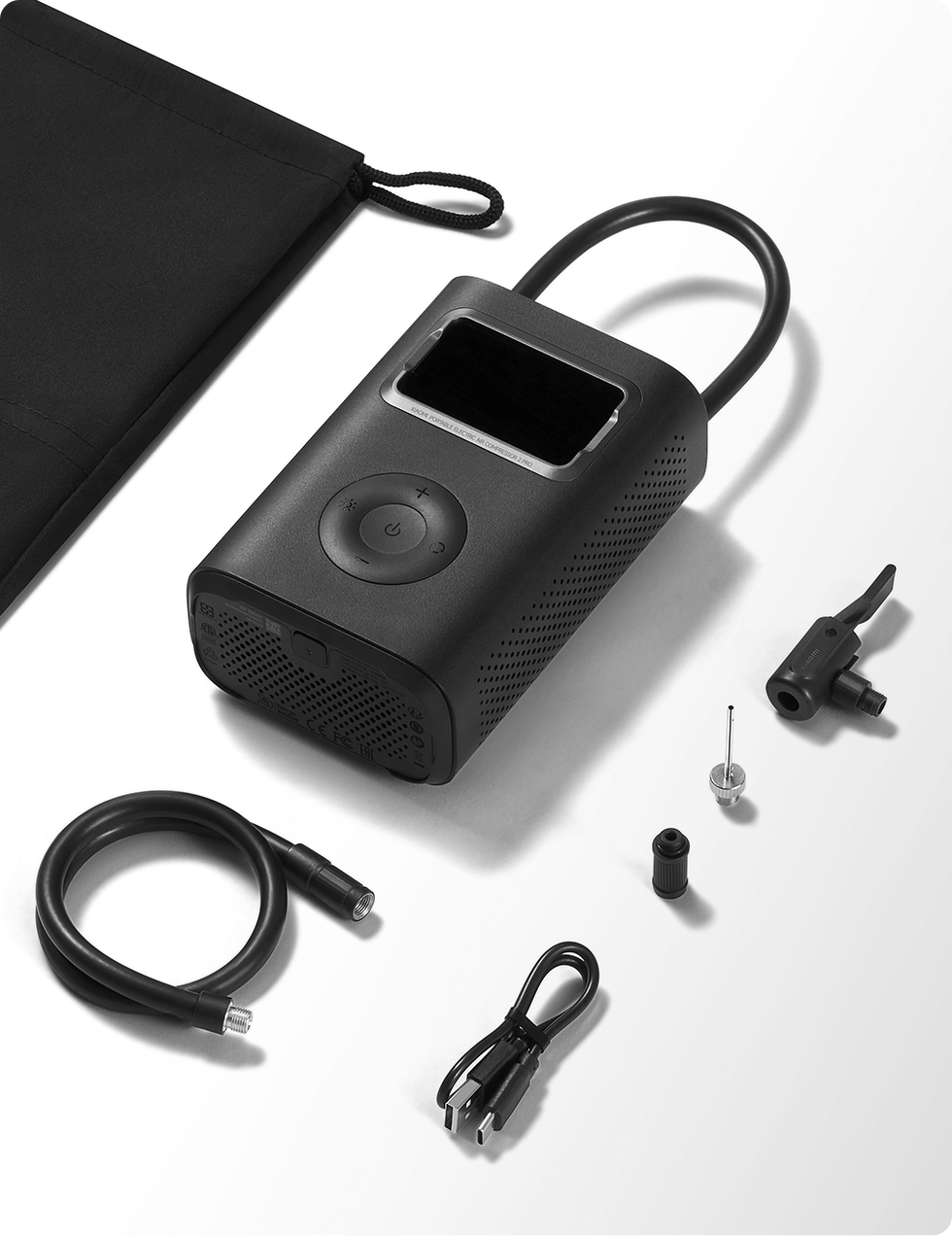 منفاخ هواء شاومي Air Compressor 2 Pro  المحمول | Xiaomi Portable Electric Air Compressor 2 Pro