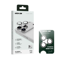 واقي عدسة الكاميرا جرين لايون كلاسيك لهاتف ايفون 17 برو / برو ماكس - رمادي تيتانيوم | Green Lion Classic Camera Lens For iPhone 17 Pro / 17 Pro Max - Gray Titanium