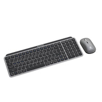 Master Wireless Keyboard Mouse Combo Rechargeable Black-Top
