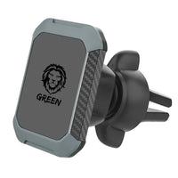 حامل هاتف جرين لايون 2 في 1 المغناطيسي للسيارة - اسود | Green Lion 2-in-1 Magnetic Car Phone Holder – Black