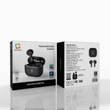 سماعات ماستر إيربدز هايبريد إلغاء ضوضاء نشط وميكروفون - أسود | Master Earbuds Hybrid ANC ENC - Black