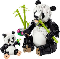 ليغو كريتور 3 في 1 حيوانات برية: عائلة الباندا | LEGO Creator 3in1 Wild Animals: Panda Family 31165