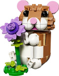 ليغو كريتور 3 في 1 هامستر لطيف مع زهرة | LEGO Creator 3in1 Cute Hamster with a Flower 31376