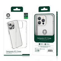 Green Lion Delgado PC Case for iPhone 14 Plus (6.7") - Clear | حافظة جرين ليون ديلجادو لآيفون 14 بلس - شفافة