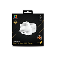 شاحن ماستر بقدرة شحن سريع 35 واط | MASTER Super Fast Charger 35W