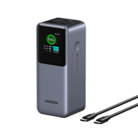 باور بانك يو جرين نيكسود بسعة 20,000 مللي امبير وبقدرة شحن 130 واط مع شاشة ذكية | UGREEN Nexode Power Bank 20000mAh 130W with Smart Digital Display