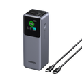 باور بانك يو جرين نيكسود بسعة 25,000 مللي امبير وبقدرة شحن 200 واط مع شاشة ذكية | UGREEN Nexode Power Bank 25000mAh 200W with Smart Digital Display