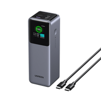 باور بانك يو جرين نيكسود بسعة 25,000 مللي امبير وبقدرة شحن 200 واط مع شاشة ذكية | UGREEN Nexode Power Bank 25000mAh 200W with Smart Digital Display