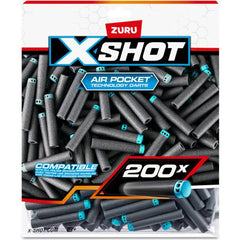 زورو إكس شوت عبوة إعادة تعبئة 200 طلقة | ZURU X-Shot 200-Dart Refill Pack 36624