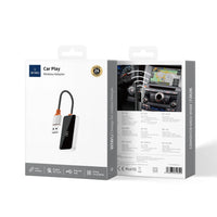محول ويوو كار بلاي لاسلكي مع شاشة LED ومنفذ يو اس بي | WiWU Wi-CP002 Wireless CarPlay Receiver with LED & USB