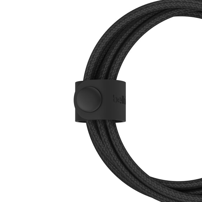 كيبل بيلكن 2 في 1 تايب سي مضفر مع محول لايتننغ | Belkin 2 in 1 USB-C Braided Cable with Lightning