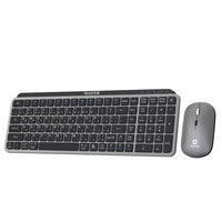 Master Wireless Keyboard Mouse Combo Rechargeable Black-Detail