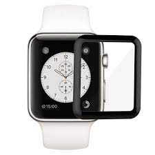 Green Lion 3D Full Glass Screen Protector 44mm for Apple Watch 3/4/5 | واقي شاشة جرين ليون الزجاجي ثلاثي الأبعاد للساعة