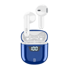 Cellularline SEEK HiFi Bluetooth Earbuds with LED Case - سماعة Cellularline SEEK بلوتوث HiFi مع شاشة بطارية