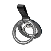 حامل هاتف جويرووم JR-ZS435 المغناطيسي مع حلقة لامعة - اسود | JOYROOM JR-ZS425 Magnetic MagSafe Phone Holder with Shiny Ring