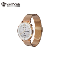 ساعة ذكية Lenyes MONICA بشاشة أموليد لمس كاملة مكالمات بلوتوث قياس الأكسجين مقاومة IP68 | Lenyes MONICA Smart Watch AMOLED Full Touch Bluetooth Calling SpO2 IP68