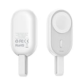 Şarjêra Bêtêl a 2-di-1ê ya Portable WiWU M20 bi Banka Hêzê ya 1200mAh - Şarjêra Bêtêl a 2-di-1ê de bi Banka Hêzê ya 1200mAh ji bo Saet û Telefonan ji WiWU