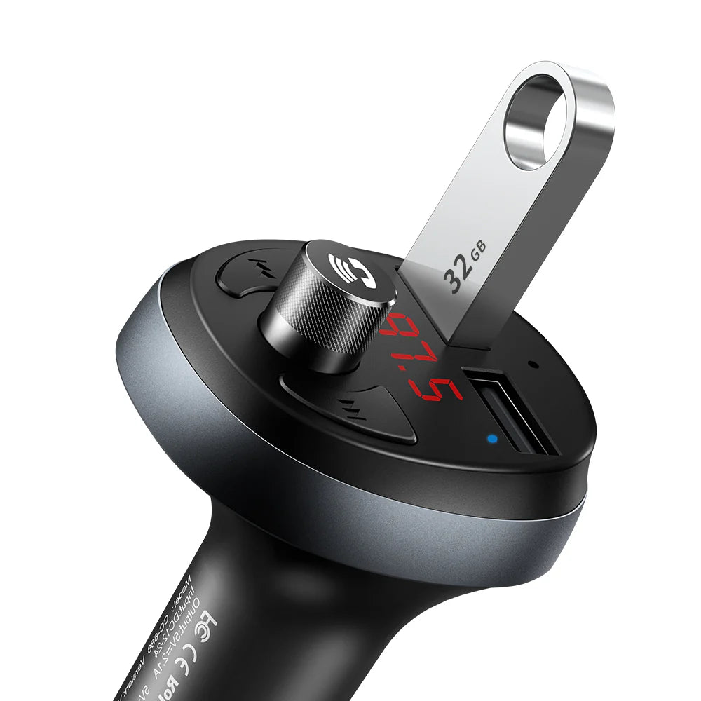Şarjêra Otomobîlê ya Mcdodo Bluetooth 5.1 FM Dual USB
