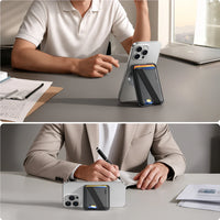 محفظة جويرووم JR-ZS432 المغناطيسية - اسود | JOYROOM JR-ZS432 MagSafe Wallet – Black