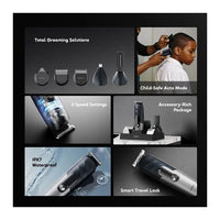Oraimo UltraTrim OTS-230 16-in-1 Grooming Kit Deep Blue - Attachments View