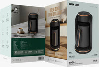 Green Lion Mazaj Turkish Coffee Maker 600W 250mL Up to 5 Cups – Black | ماكينة قهوة تركية جرين لايون مازاج 600 وات 250مل حتى 5 أكواب أسود