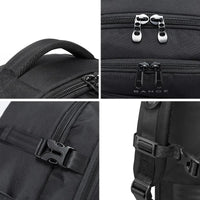 حقيبة ظهر بانجي 40 لتر للسفر والرحلات مع منظمات داخلية - اسود | BANGE BG-1916 40L Travel Overnight & Flight Storage Backpack – Black