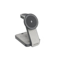 حامل شحن لاسلكي Lenyes PW313 قابل للطي 3 في 1 شحن سريع 15W مع إضاءة ليلية | Lenyes PW313 3-in-1 Foldable Wireless Charging Dock 15W Night Light