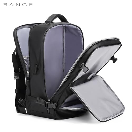 Çenteya Piştê ya Laptopê ya Dijî Dizînê ya Bange 1800 ji bo Mêr û Jinan - Reş