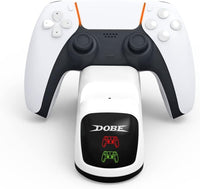 قاعدة شحن Dobe TP5-0515B - Charging Stand - For PS5 - White