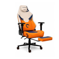 Master Gaming Chair 5D Armrest Metal Base Orange-Side