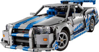 ليغو تكنيك نيسان سكايلاين GT-R R34 من 2 Fast 2 Furious | LEGO Technic 2 Fast 2 Furious Nissan Skyline GT-R R34 42210