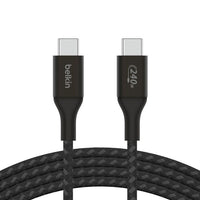 كيبل بيلكن BoostCharge سريع الشحن تايب سي بقدرة 240 واط | Belkin BoostCharge USB-C to USB-C Cable 240W