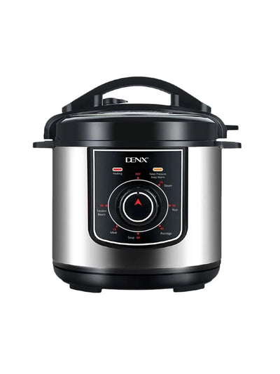 قدر ضغط كهربائي DENX سعة 8 لتر وبقدرة 1350 واط | DX3401 DENX Electric Pressure Cooker 8.0L 1350W