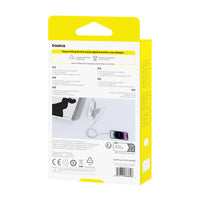Baseus Silky Cable C-iP 20W 1m White - كابل بيسوس الحريري لآيفون