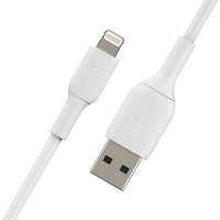 كيبل بيلكن BoostCharge يو اس بي اي الى لايتننغ بطول 1 متر | Belkin BoostCharge USB-A to Lightning Cable 1M