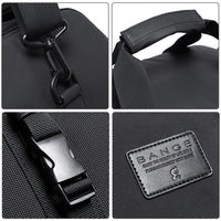 حقيبة بانجي BG-7088 متعددة الوظائف للسفر بسعة 36 لتر - اسود | BANGE BG-7088 Multi-function Large Capacity Men Travel Bag 36L – Black