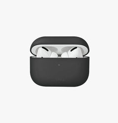 UNIQ Lino liquid silicone AirPods Pro case Dim Gray