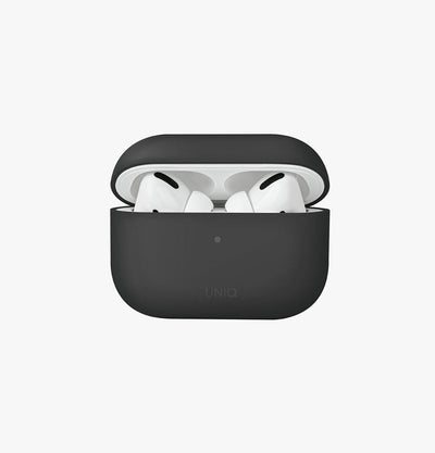 UNIQ Lino liquid silicone AirPods Pro case Dim Gray