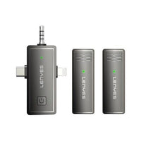 Lenyes LM202 كابل 3 في 1 | Type-C & Lightning & 3.5mm
