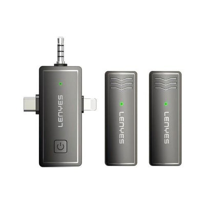 Lenyes LM202 كابل 3 في 1 | Type-C & Lightning & 3.5mm