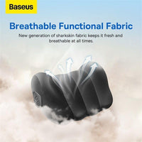 Baseus ComfortRide Headrest Pillow Black - مخدة مسند رأس بيسوس كومفورت رايد أسود