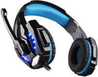سماعة ألعاب لاسلكية مع مايكروفون - KOTION EACH G9000PRO Wireless Gaming Headset - RGB - Black