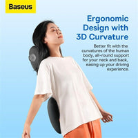Baseus ComfortRide Headrest Pillow Black - مخدة مسند رأس بيسوس كومفورت رايد أسود